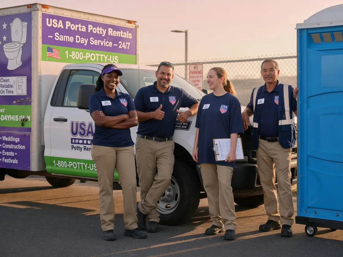 Porta Potty Rental company in De Witt, MO